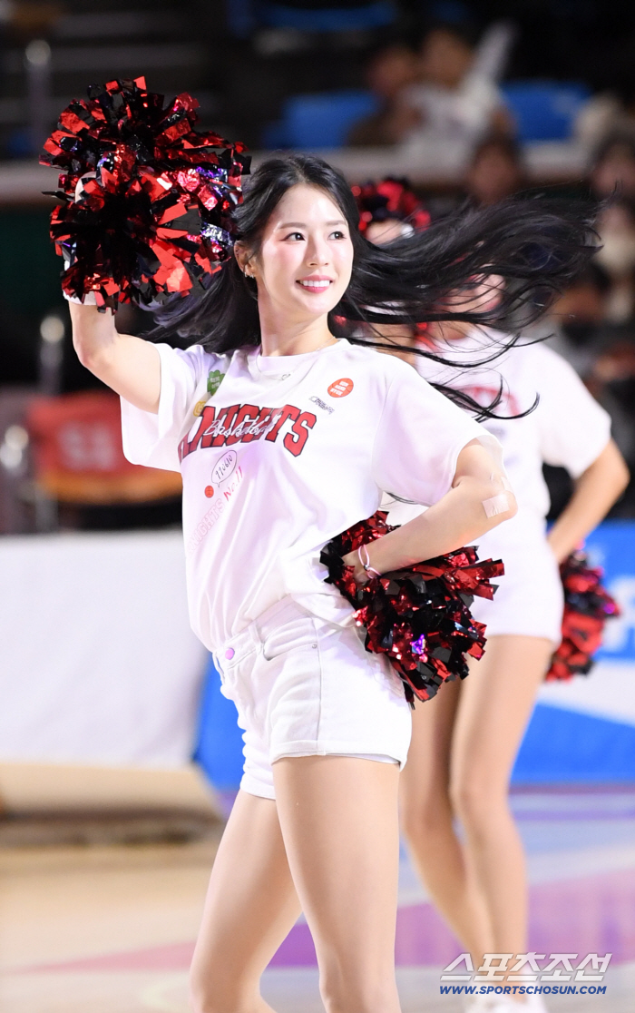 [포토] 치어리더 박기량, 농구 여신이 떴다