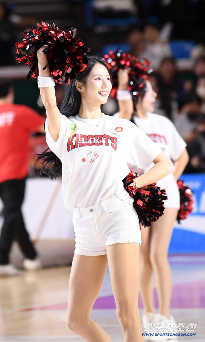 [포토] 치어리더 박기량, 싱그러운 미소