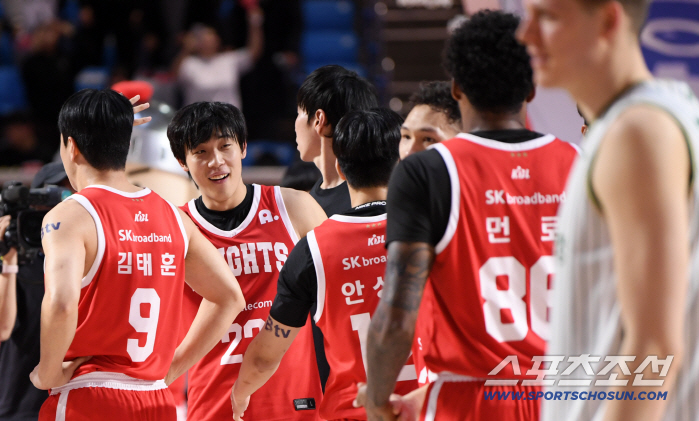 [포토] SK, 승리