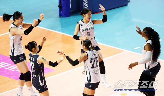 [포토] 1위 도로공사 분위기 좋아