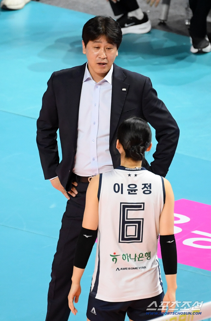 [포토] 김종민 감독, 세터가 중요해
