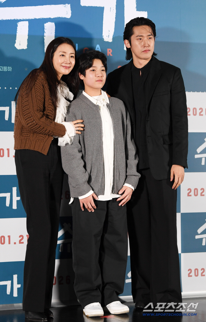 [포토] 최지우-고동하-민진웅, 따뜻한 가족