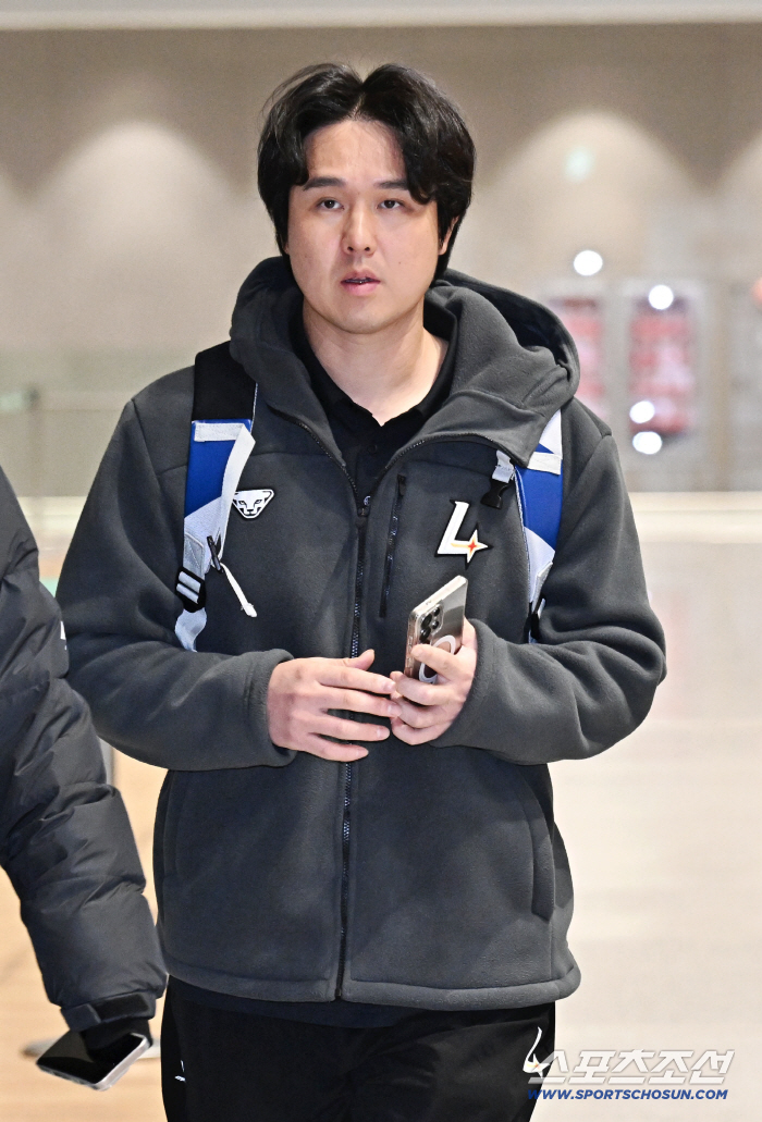 [포토] 최정 스프링캠프 조기 출국 합니다