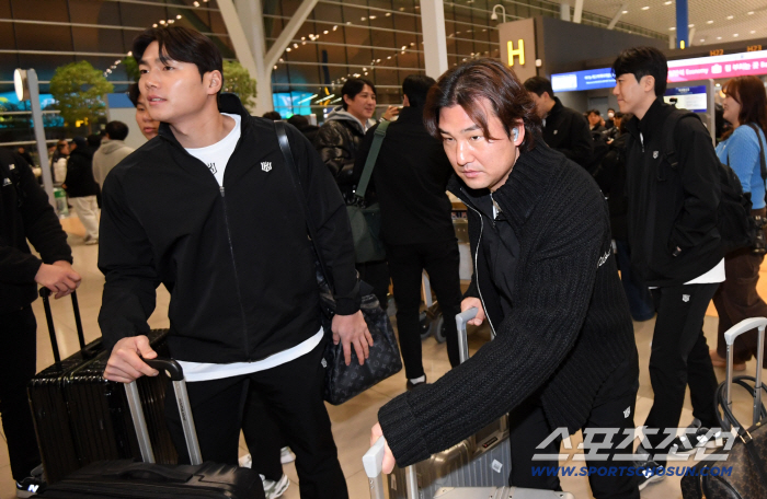 [포토] 장진혁-김상수, 호주 캠프 향해