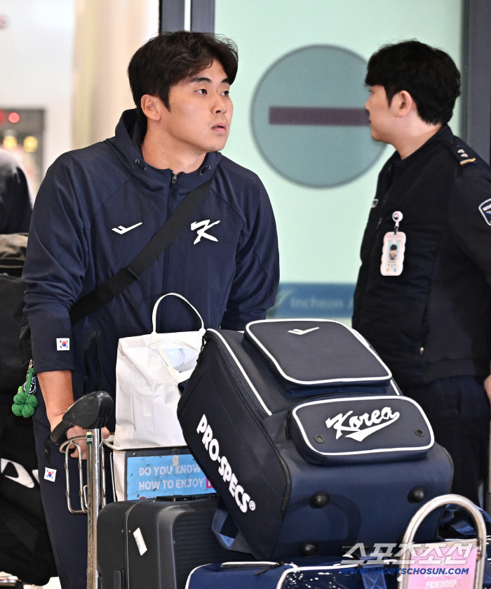 [포토] 박영현 사이판 훈련 마치고 귀국