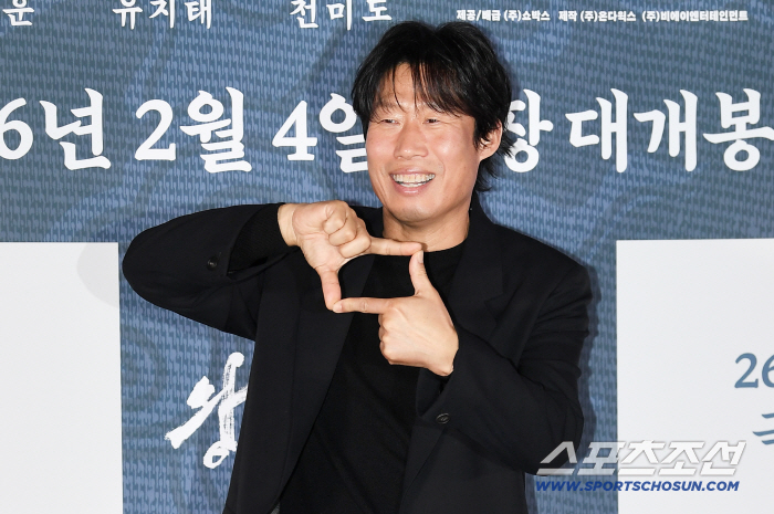 [포토] 유해진, 유쾌한 포토타임