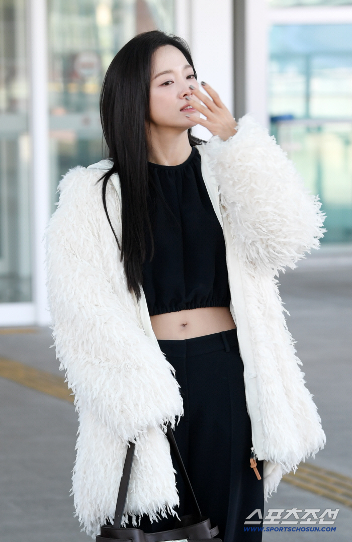 [포토] 김세정, 한파주의보에도 상큼