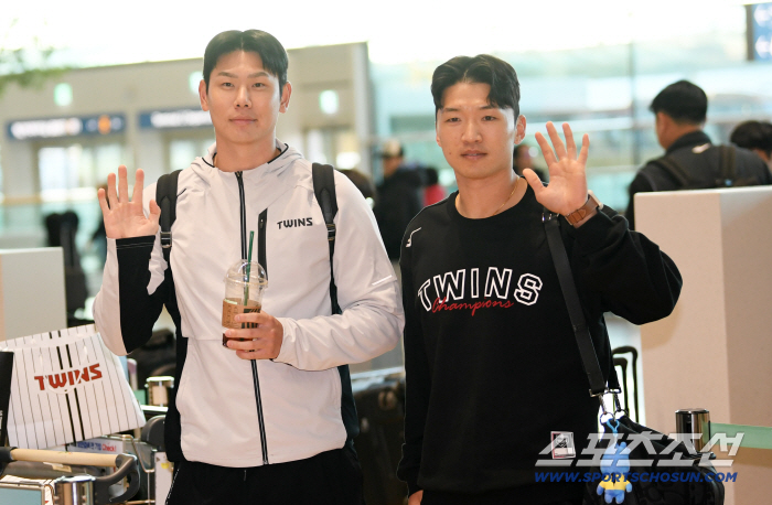 [포토] 홍창기-박해민, 캠프 잘 다녀올게요