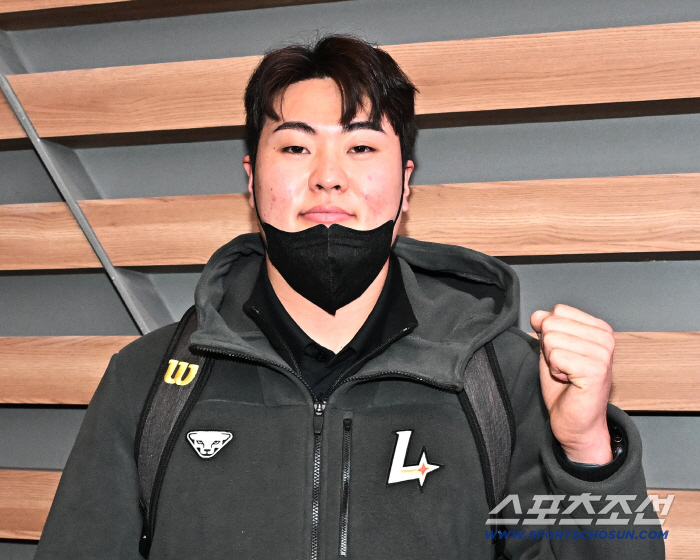 [포토] 고명준 캠프 훈련 잘 다녀오겠습니다