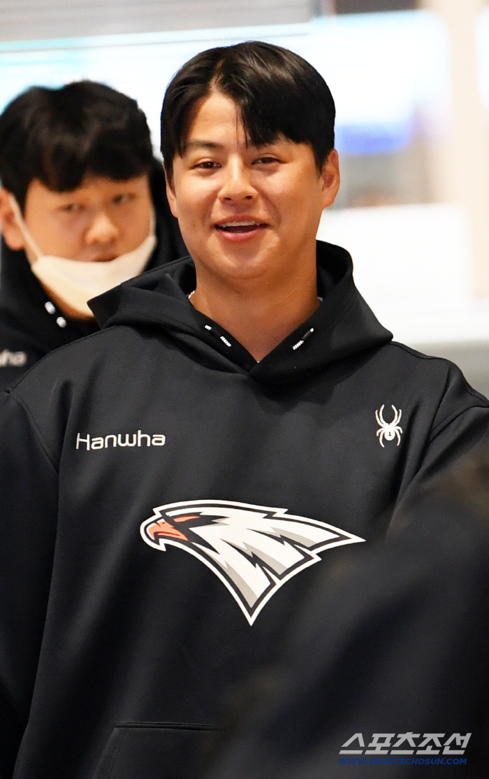 [포토] 노시환, 미소