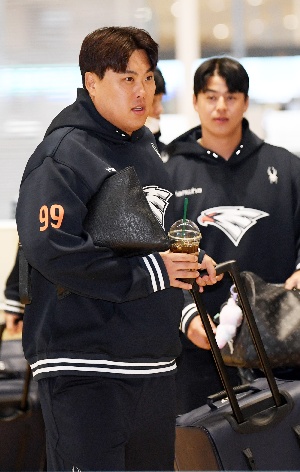 류현진, 설레는 마음으로 캠프 참가