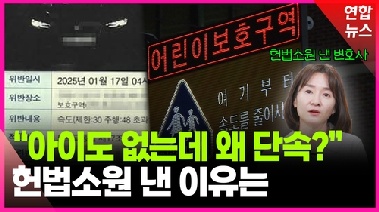 [영상] 헌법소원 제기한 변호사…“24시간 스쿨존은 위헌”