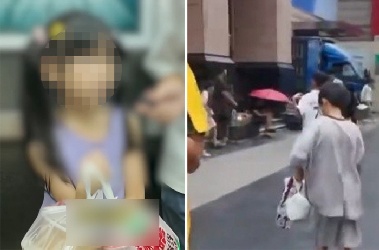 8살 소녀가 음식 배달 논란…200원 받고 기존 배달원들 하청 받아