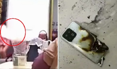 손에 들고 있던 스마트폰 '폭발'…3살 아이 심각한 화상