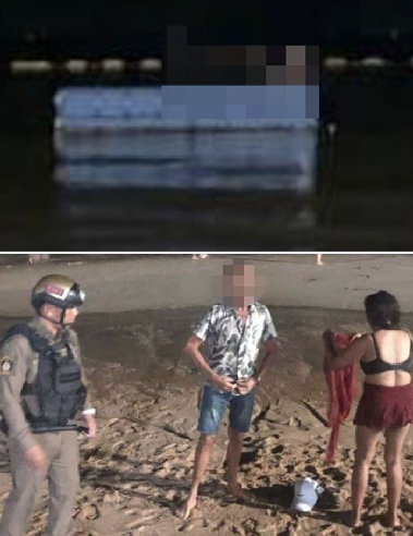 유명 해변서 성관계 커플 포착 '충격'…여성 비명에 시선 집중