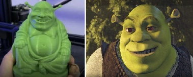 4년 동안 '불상'으로 모셨는데, 알고 보니 애니 캐릭터 '슈렉'?