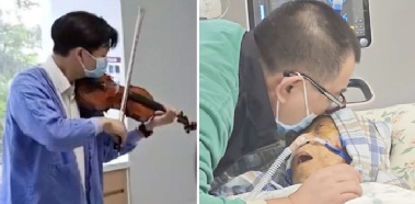 중환자실 어머니 위한 연주가 '이별의 선율'로…“약속 지킬게요”