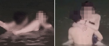 유명 휴양지 바닷속 '부적절 행위', 관광객 정체는?