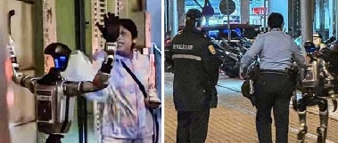 '노인 위협' 로봇 체포…“매트릭스의 시작”·“인간이 문제” 반응 엇갈려