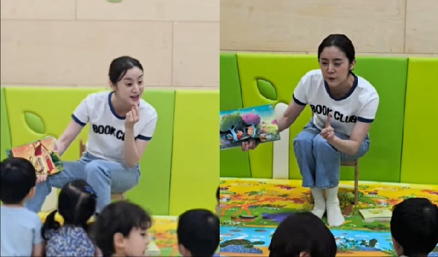 우혜림, '언어 천재' 子 교육법..영어 동화책 읽기로 재능 나눔 “작지만 소중”