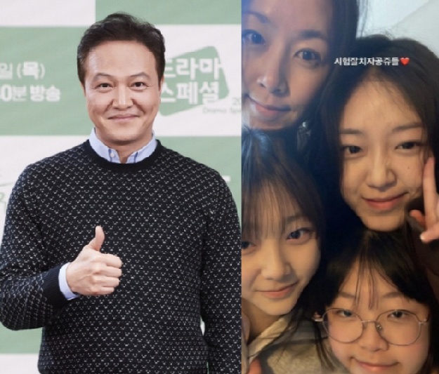 정웅인, 세 딸 첫 자매여행에 뿌듯 “잘 키워준 아내♥에게 감사”