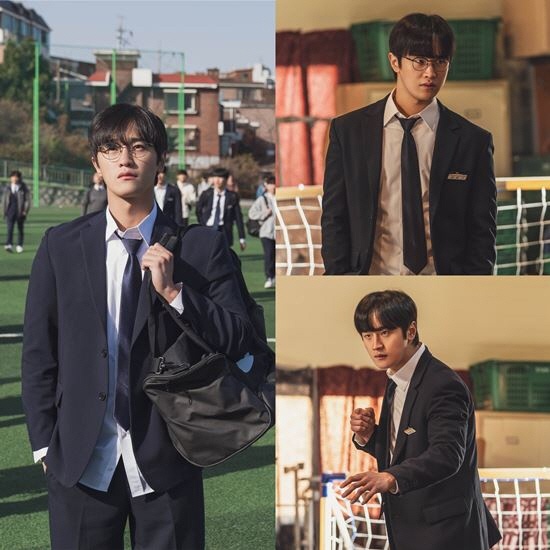‘ONE : 하이스쿨 히어로즈’ 김도완, 싸움 설계자 윤기로 강렬 변신