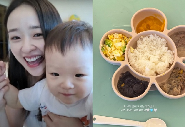손연재, 마른 이유 있었네..1살 子 보다 적은 식사량 “나보다 많이 드시는 아가님♥”