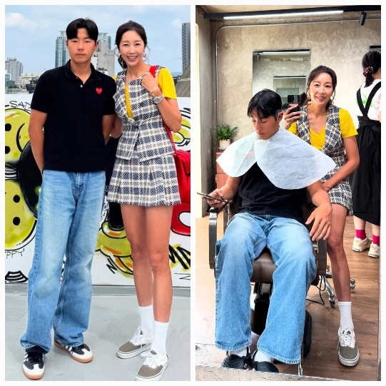 “170cm 숙녀 포스 폭발!” 윤종신♥전미라 딸 라임, 고등학생 맞아?