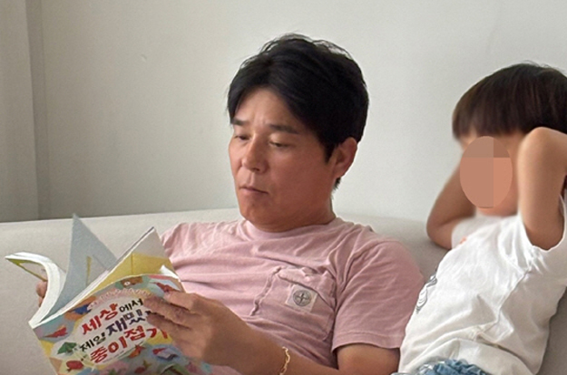 '서하얀♥' 임창정, 늦둥이 다섯째 子 육아 중 동공 지진 “엄청 어려워”
