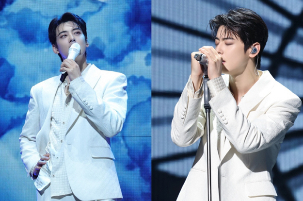 “비주얼에 센스까지” 日 열도 사로잡은 차은우, 도쿄 팬미팅 ‘THE ROYAL’ 대성황