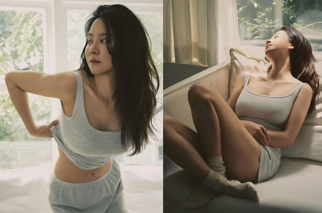 '속옷 CEO' 송지효, 하루 주문 1개라더니...홍보에 '열일'