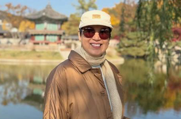 '유방암 극복' 박미선, ♥이봉원이 찍어줬나..“꿈처럼 행복한 산책”