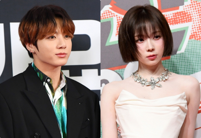 “커플타투 안지울 거면 빠져라” 정국·윈터 열애설에 양측 팬 트럭 시위