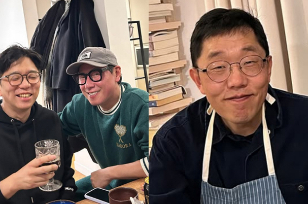 방송 뜸한 김제동, 근황 공개됐다..윤종신·이적과 집들이 “오랜 독거의 내공 담겨”