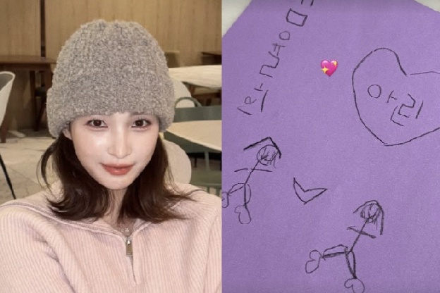 양육권 없는 엄마...율희, 면접교섭으로 아이들 재회 '딸 손편지에 울컥'