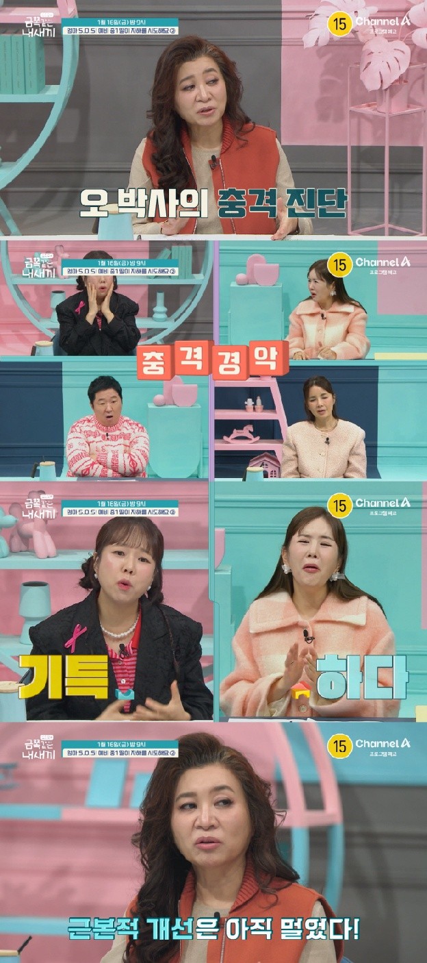 틈만 나면 자해하던 금쪽이, 14일 만에 '충동 조절' 변화 생겼다