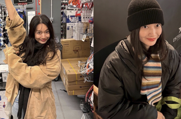 신민아, '신혼여행' 중 ♥김우빈 시점..남편 앞에서 더 예쁜 '새댁'