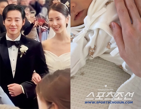 김동욱♥스텔라 김, 결혼 3년 만에 득녀..딸 사진 공개 “이름은 로완”