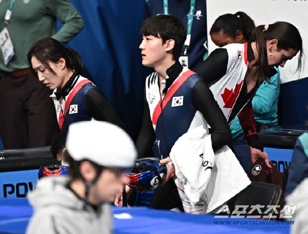 '밀라노에 떨어진 美 폭탄' 하필 韓 쇼트트랙 앞이었다...혼성계주 金도전 다시 좌절→결선 진출 실패