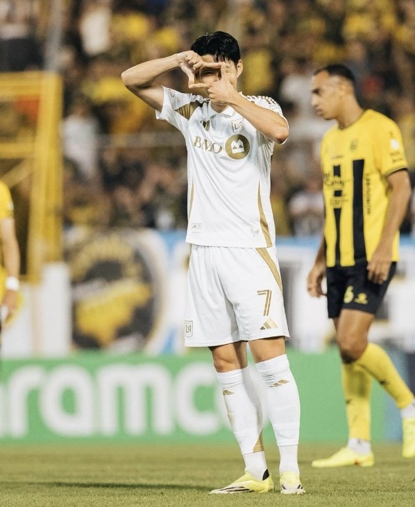 '韓 축구 초대박, 첫 경기부터 미쳤다' 1골-3도움 평점 10점 만점 대폭발! 손흥민, 몸풀듯 62분 출전.. LAFC 6-1 북중미챔피언스컵 대승