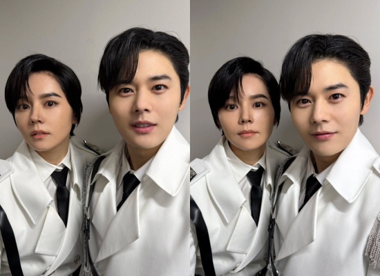 “진짜 남매 아니야?” 한가인·김동준 또 만났다..도플갱어 투샷 ‘소름’