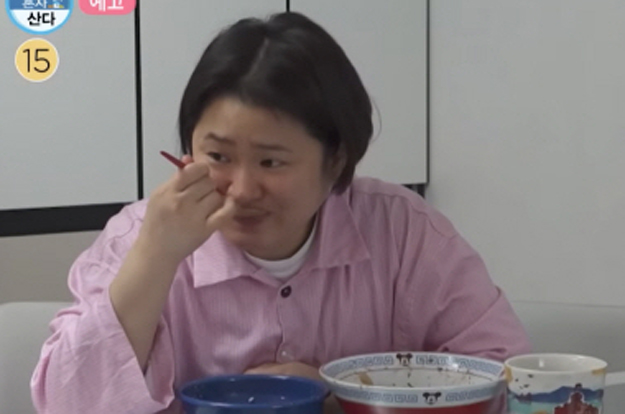 '44kg 감량 후 요요' 김신영, 박나래 빈자리 채우나..아침부터 폭식 강렬 등장