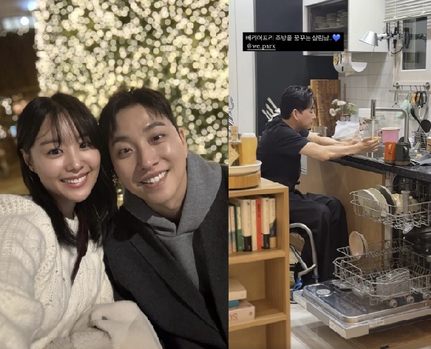 '하반신 마비' 박위, 살림남 된 근황..휠체어 탄 채 설거지 초집중