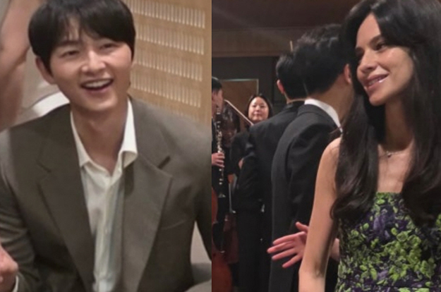 송중기♥케이티, 드디어 첫 공식석상 나란히..동반 일정에 미소 만개