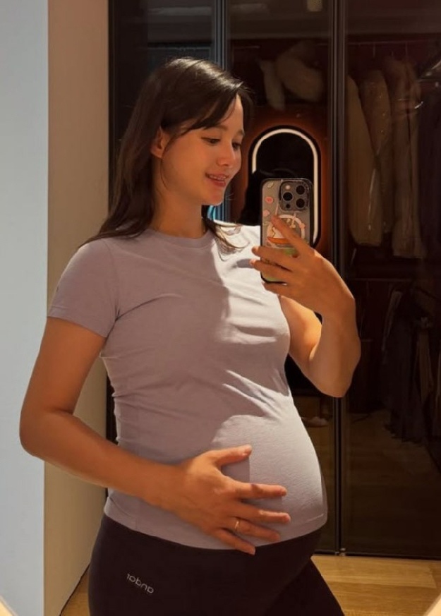 남보라, 회음부 절개·제모 없는 '자연주의 출산 준비'…“이제 8주 남았다”