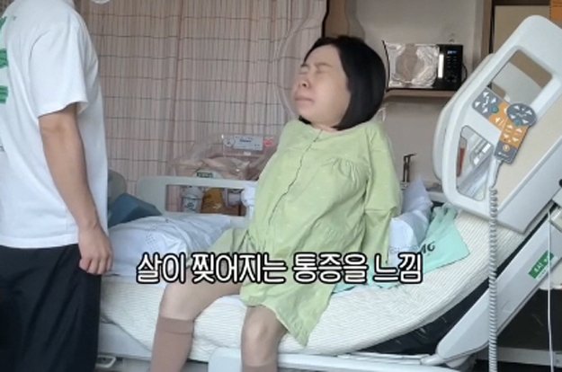 '자궁경부암 극복' 초아, 쌍둥이 제왕절개 생생 공개..“살 찢어질 것 같은 고통”