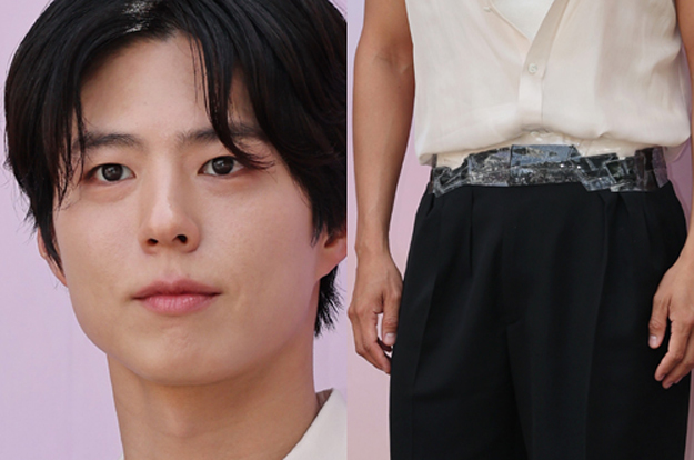 박보검 허리에 저게 뭐야?...투명 테이프 파격→알고보니 394만원 명품