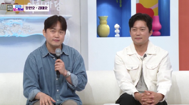 김대호, 아나운서 출신 친동생 공개 “현재는 내 매니저”(아침마당)