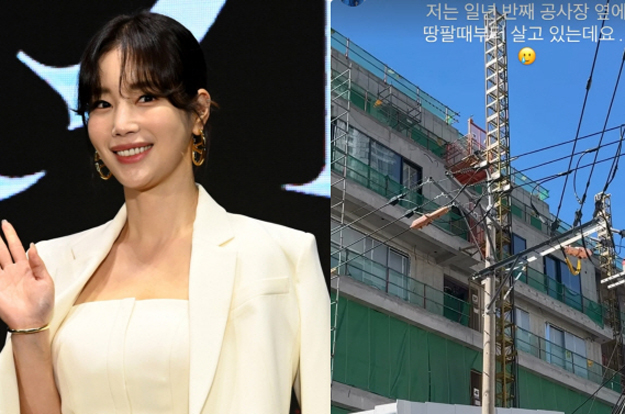 소속사가 나서서 사과했는데..'민폐논란' 기은세, 억울 심경 “나도 공사장 옆 살아”