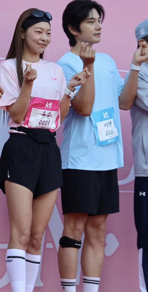 송해나와 여의도 달린 이이경..사생활 논란 후 밝은 근황